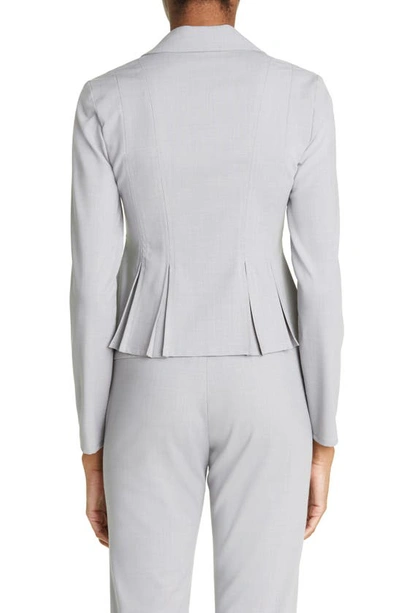 Shop Paloma Wool Billy Fitted Godet Jacket In Light Grey