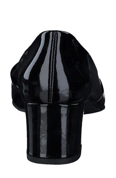 Shop Paul Green Rendi Pointed Toe Pump In Black Soft Patent
