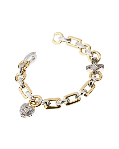 Shop Mikimoto 18k 0.90 Ct. Tw. Diamond Bracelet (authentic )