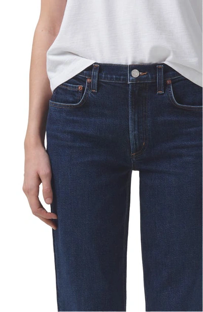 Shop Agolde Kye Ankle Straight Leg Jeans In Song
