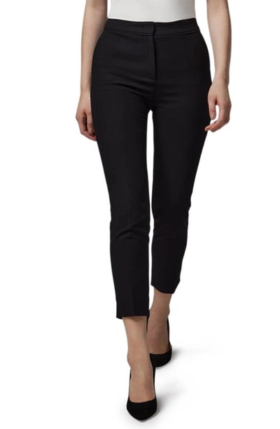 Shop Lk Bennett Wiley Slim Fit Ankle Trousers In Black