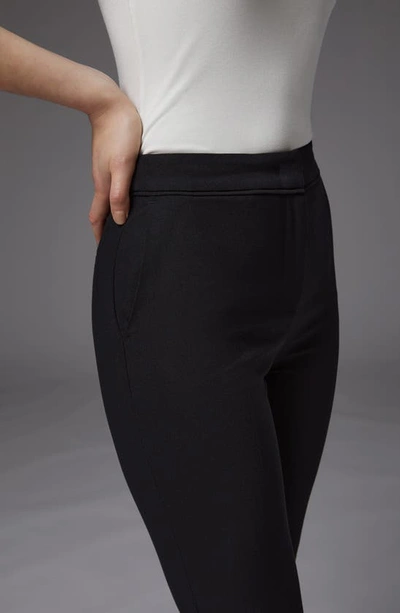 Lk Bennett Wiley Slim Fit Ankle Trousers In Black