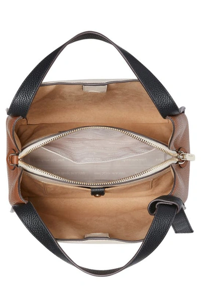 Shop Kate Spade Knott Large Colorblock Leather Handbag In Allspice Cake Multi