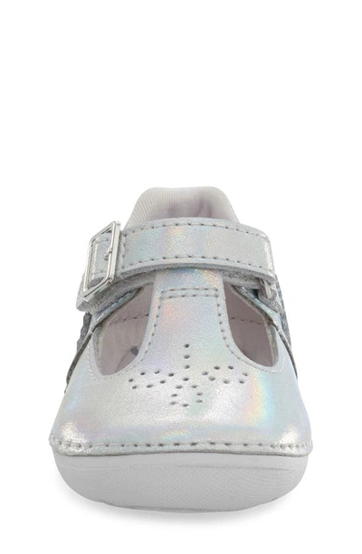 Shop Stride Rite Lucianne Soft Motion™ T-strap Shoe In Iridescent