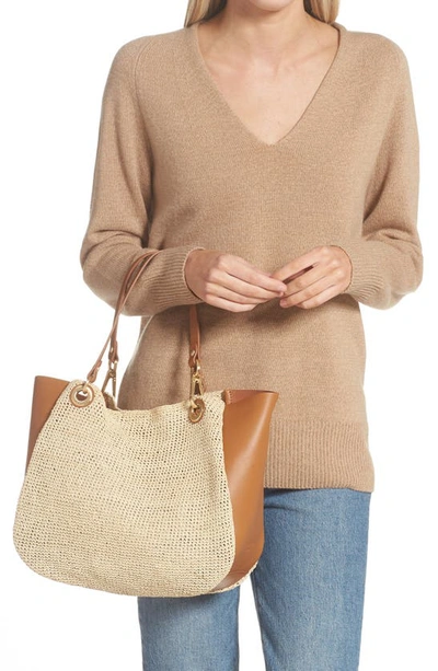 Rag & Bone Mini Revival Summer Tote In Natural