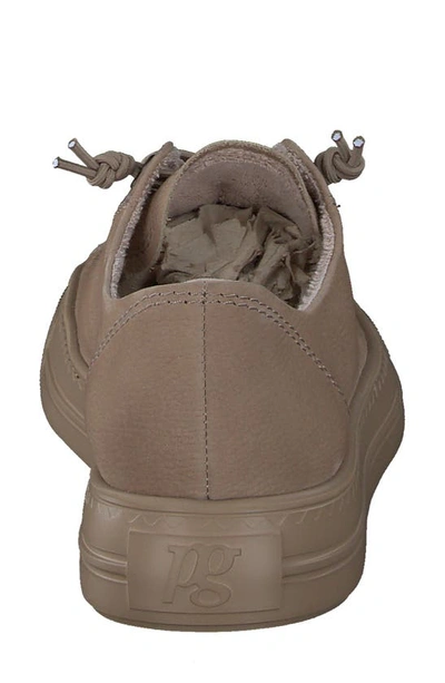 Shop Paul Green Hadley Platform Sneaker In Alpaca Sport Nubuck