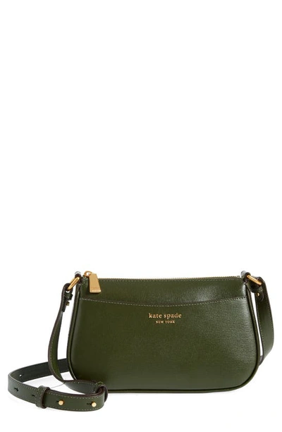 Kate Spade New York Bleecker Saffiano Leather Small Crossbody Tote Bonsai Tree