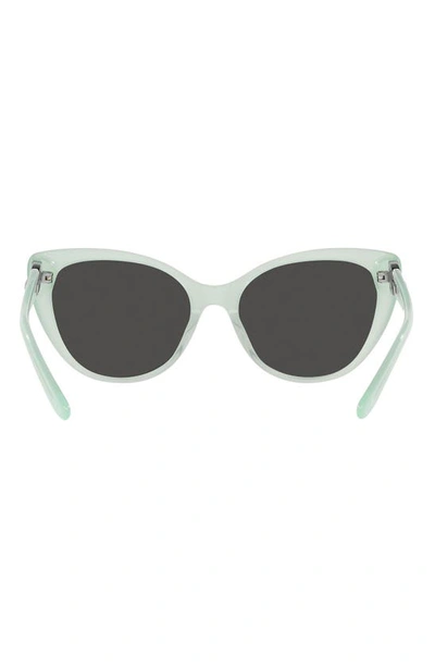 Shop Ralph Lauren 56mm Cat Eye Sunglasses In Grey