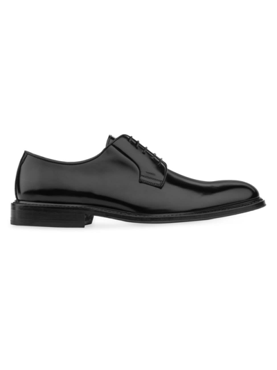 Shop To Boot New York Men's Chance Leather Oxfords In Spazzo Nero