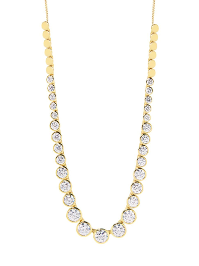 Shop Adriana Orsini Women's Basel 18k-gold-plated & Cubic Zirconia Half Collar Necklace