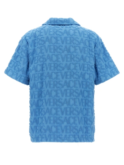 Shop Versace Allover Shirt, Blouse Multicolor