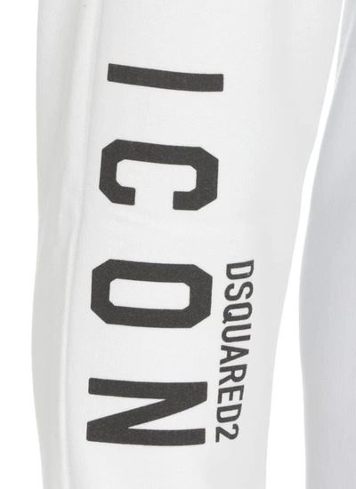 Shop Dsquared2 Trousers White