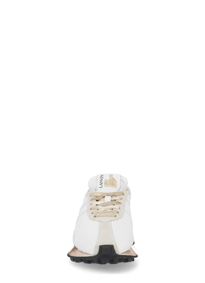 Shop Lanvin Sneakers In Optic White
