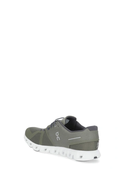 Shop On Running Sneakers In Olive White