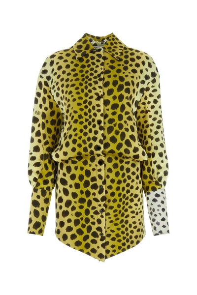 Shop Attico The  Dress In Animal Print