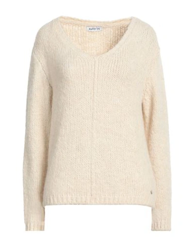Shop Happy25 Woman Sweater Beige Size 2 Acrylic, Polyester, Wool, Viscose, Alpaca Wool