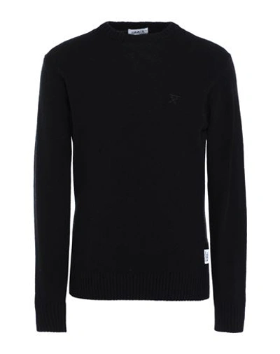 Shop Berna Man Sweater Black Size M Wool, Nylon