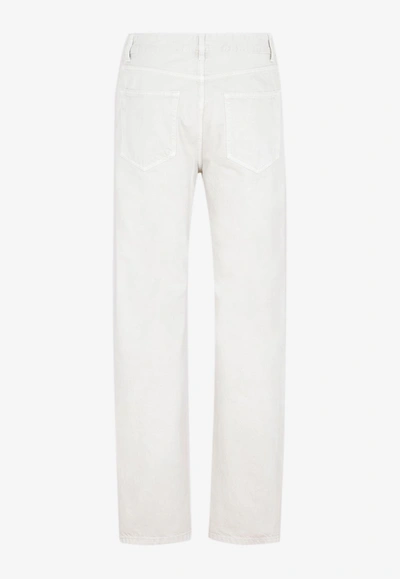 Shop The Row Carlisle Slim Jeans In White