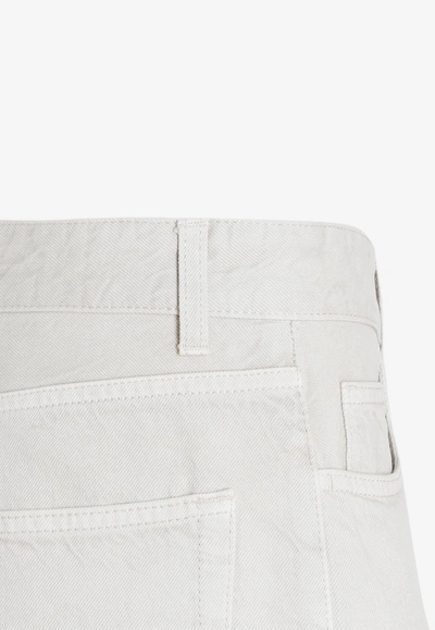Shop The Row Carlisle Slim Jeans In White