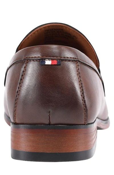 Tommy Hilfiger Senner Bit Loafer In Dark Brown