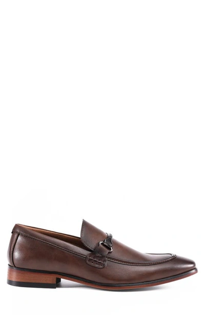 Tommy Hilfiger Senner Bit Loafer In Dark Brown