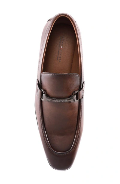Tommy Hilfiger Senner Bit Loafer In Dark Brown