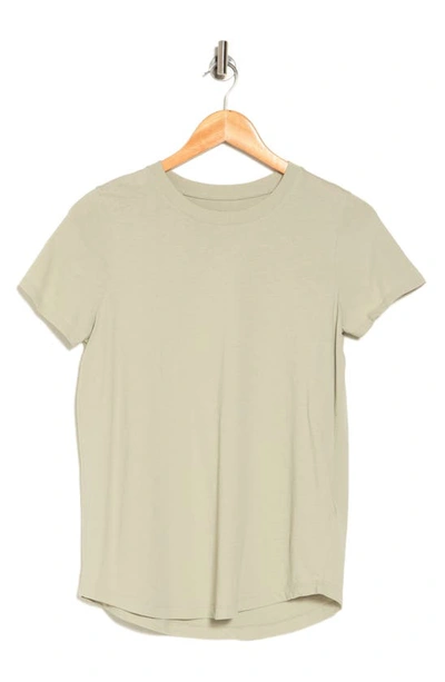 Shop Madewell Vintage Crewneck Cotton T-shirt In Sunfaded Sage