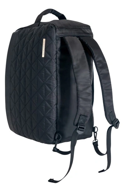 Kenneth Cole Reaction Emma Convertible Duffel Backpack In Black