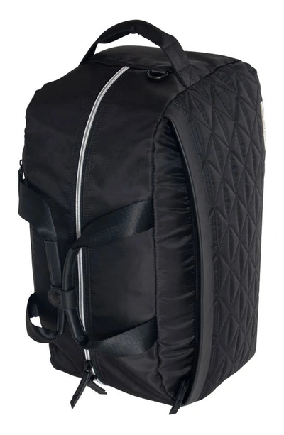 Kenneth Cole Reaction Emma Convertible Duffel Backpack In Black