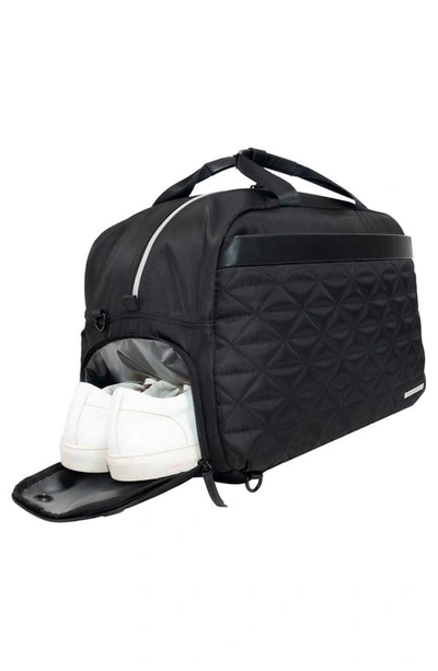 Kenneth Cole Reaction Emma Convertible Duffel Backpack In Black