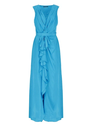 Shop Alberta Ferretti Dresses Blue
