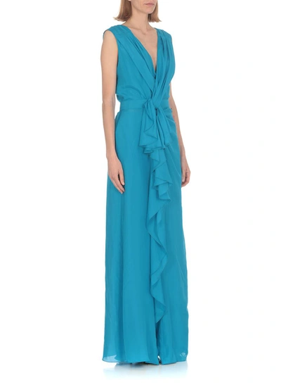 Shop Alberta Ferretti Dresses Blue
