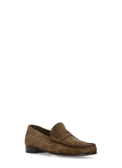 Shop Berwick 1707 Flat Shoes Brown