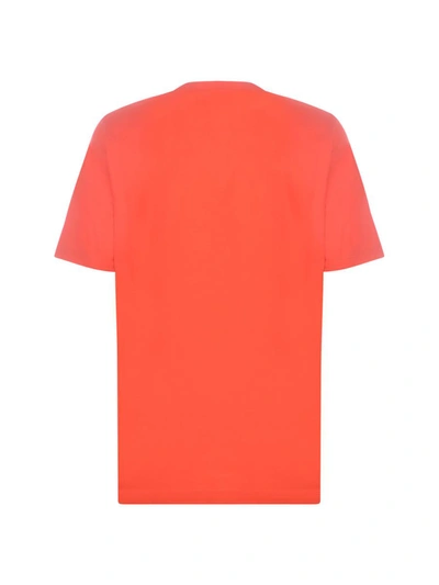 Shop Dsquared2 T-shirt  "icon" In Coral Red