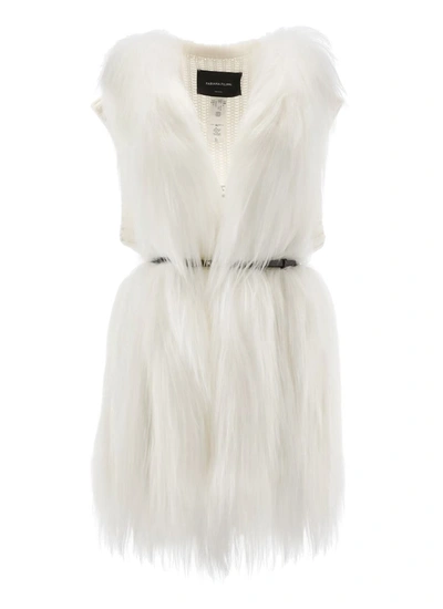Shop Fabiana Filippi Coats White