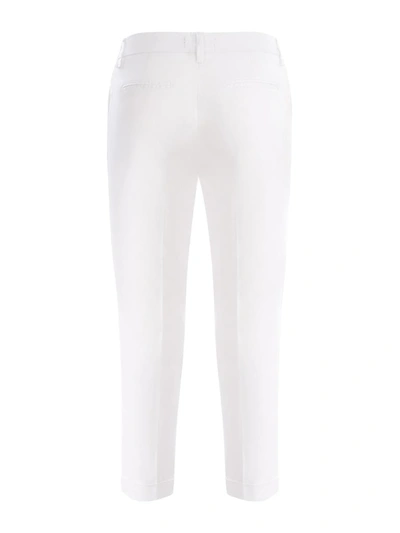 Shop Fay Trousers  "chino" In White