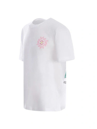 Shop Gcds T-shirt  "wirdo" In White