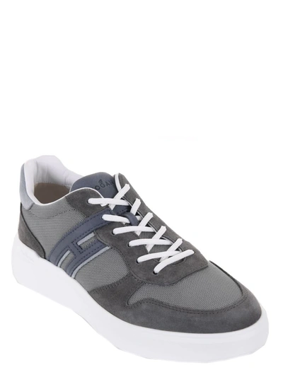 Shop Hogan Sneakers "h580" In Grey