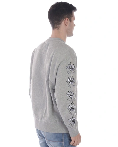 Kenzo Sweatshirt Hoodie In Grey