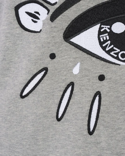 Kenzo Sweatshirt Hoodie In Grey