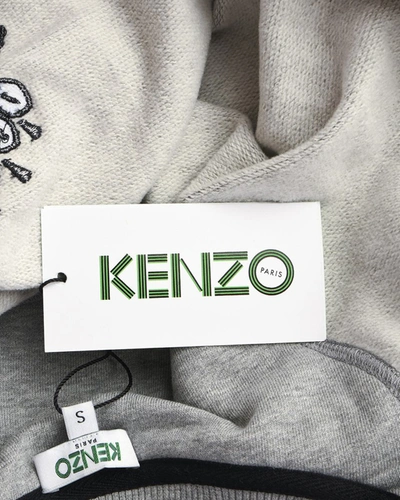 Kenzo Sweatshirt Hoodie In Grey