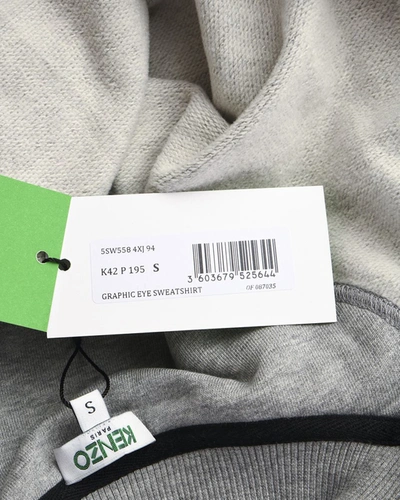 Kenzo Sweatshirt Hoodie In Grey