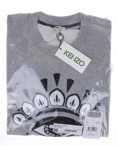 Kenzo Sweatshirt Hoodie In Grey