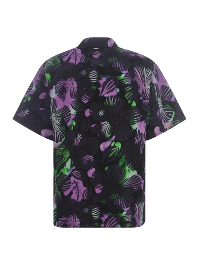 Shop Msgm Shirt In Purple
