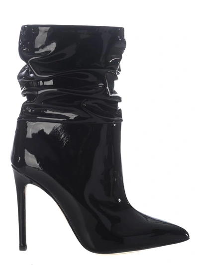 Shop Paris Texas Boots  "slouchy" In Black