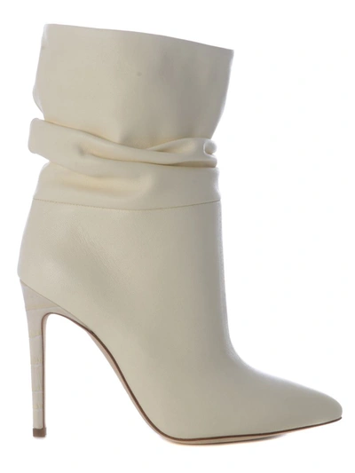 Shop Paris Texas Boots  "slouchy" In Yellow