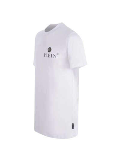 Shop Philipp Plein T-shirt In White