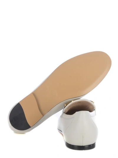 Shop Tod's Moccasin  "kate" In Beige