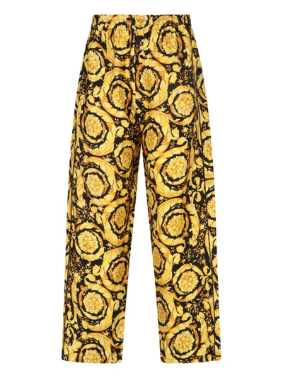 Shop Versace Barocco Pajama Pants In Default Title
