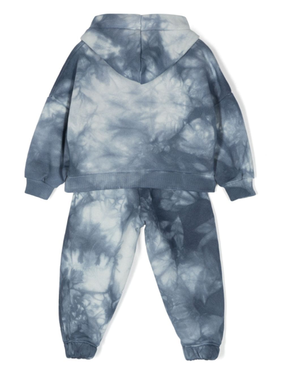 Shop Studio Clay Halley Tie-dye Tracksuit In Blue